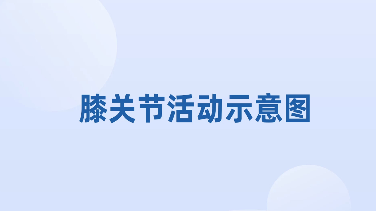 膝关节到底是怎么活动的?1分钟讲明白! 