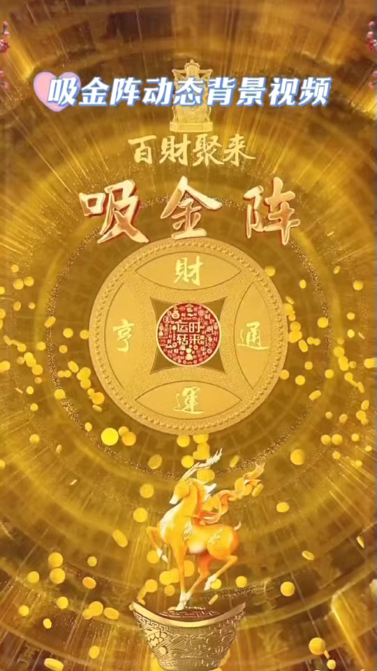 八卦罗盘 吸金阵 百财聚来,财运亨通!#手机动态壁纸