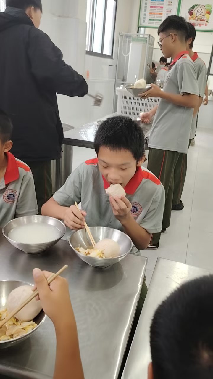 少林武术学校早餐