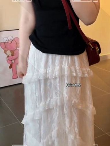 h型身材 蛋糕裙 谁穿谁好看系列 今天穿什么 半身裙