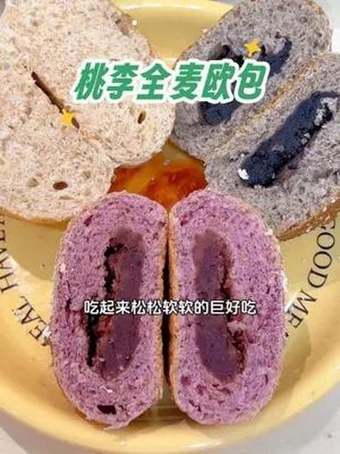 自律人代餐的 桃李全麦欧包 好吃饱腹又低卡 低脂欧包推荐 全麦欧包