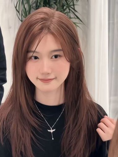 奶茶棕沐浴染 沐浴染 深圳染发 染发教程