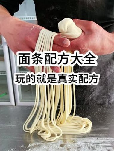 面条配方大全,玩的就是真实配方 拉面的拉法 兰州牛肉面 拉面的制作和面的配方 面条 餐饮创