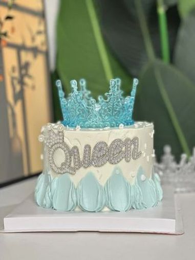 人气蛋糕推荐 生日蛋糕裱花教程 抖音网红蛋糕 蛋糕 皇冠蛋糕 视频同款左下角