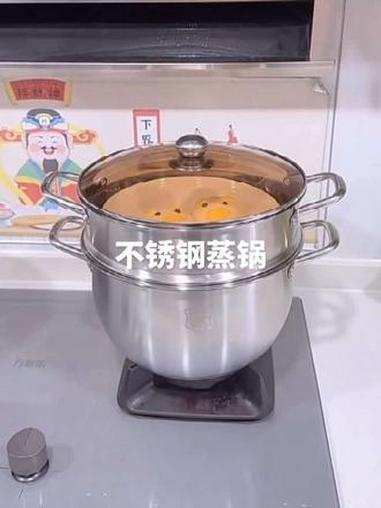 316不锈钢蒸锅,加深加厚汤锅,锅底加厚特厚复底,电磁炉燃气通用,尺寸可选,蒸包子馒头炖汤
