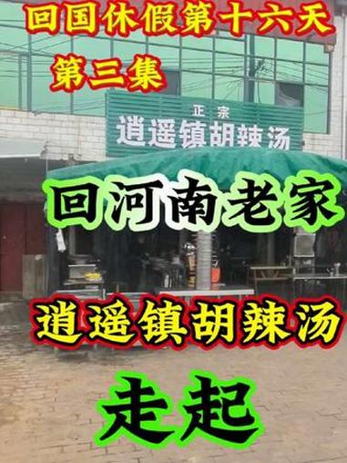 河南特色胡辣汤配油条!胡辣汤 河南特色美食 焖子 油条