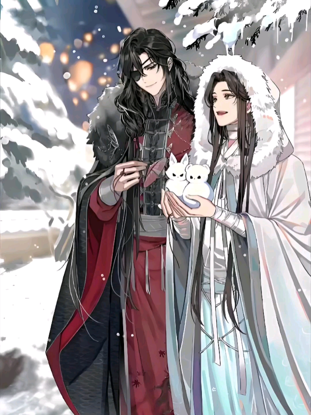 天官赐福,谢怜与花城