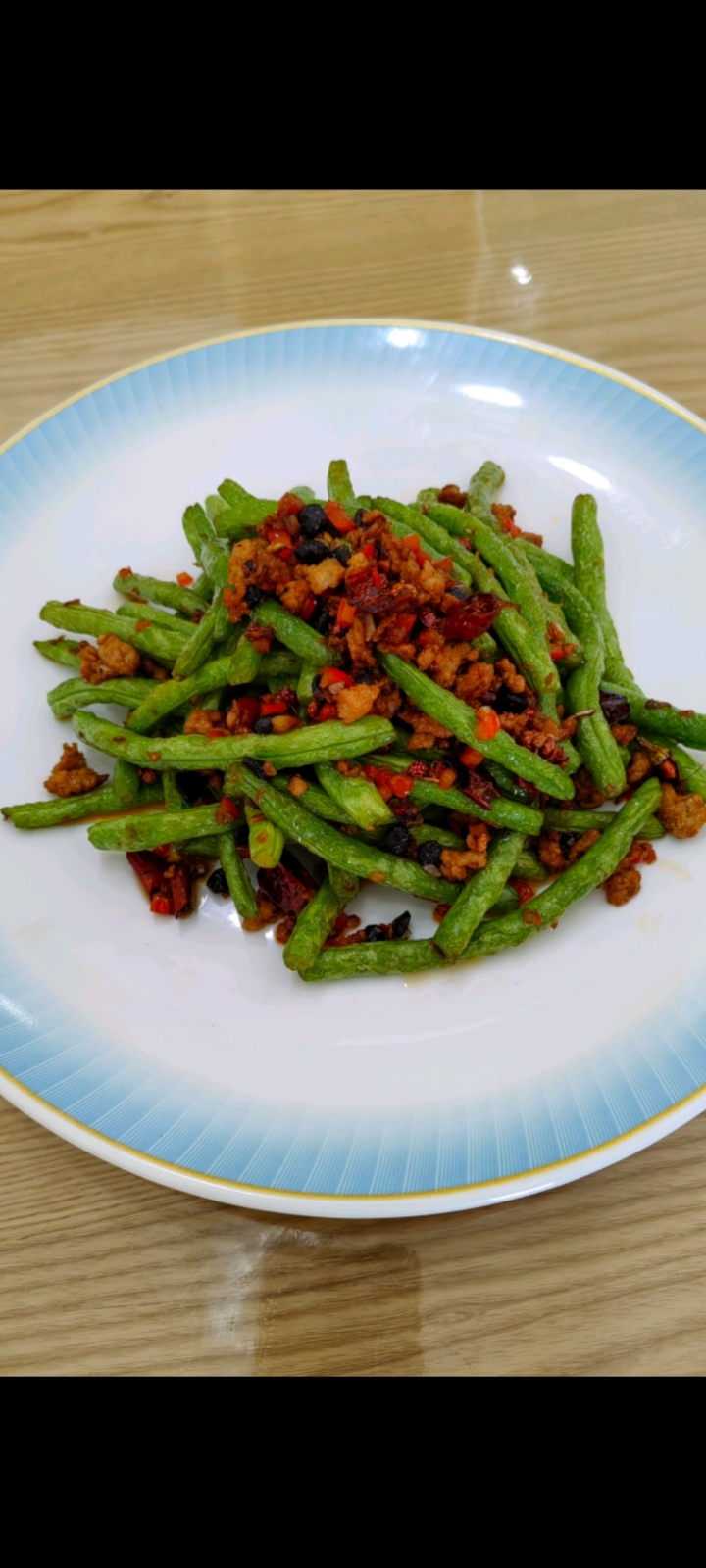 家常美食之肉沫煸豆角,简单好吃又下饭!