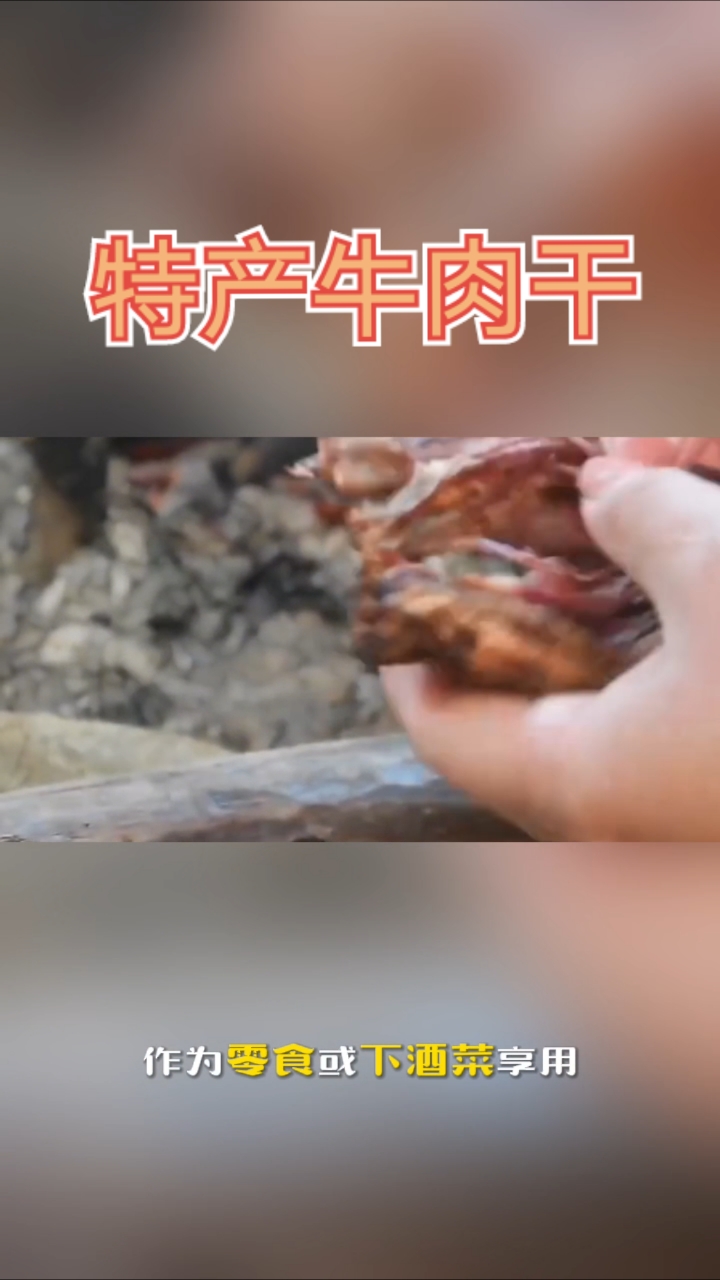 手撕风干牛肉干半干内蒙古特产零食独立小包装即食香辣独立包装