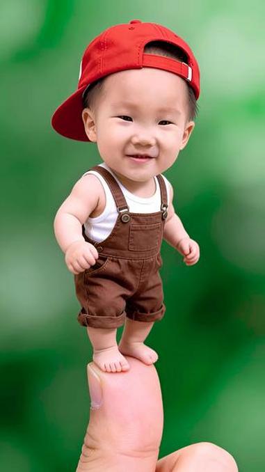 谁家的小孩,赶紧拿走#人类幼崽一键生成萌娃ai视频 #我的小萌娃 #0-3岁儿童启蒙动画片