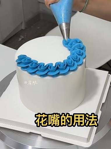 蛋糕 生日蛋糕 蛋糕制作 视频同款花嘴左下角10件套