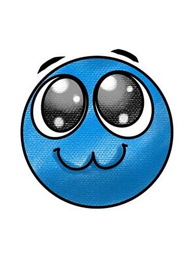 蓝豆:“好吧,我什么都听你的……” 画画 灵魂画手 蓝豆 表情包 简笔画