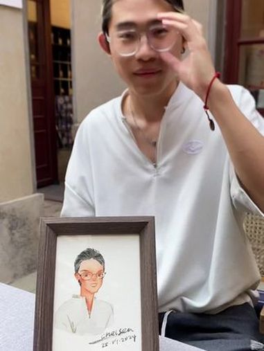 画画的日子好清静 画画 手绘 肖像画 水彩 女生头像手绘