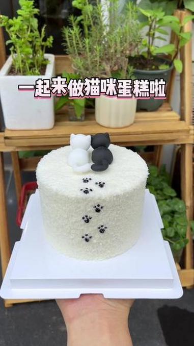 爱可爱的小猫咪蛋糕呀 #蛋糕#生日蛋糕#蛋糕教程 #仙妮贝儿夹心脆