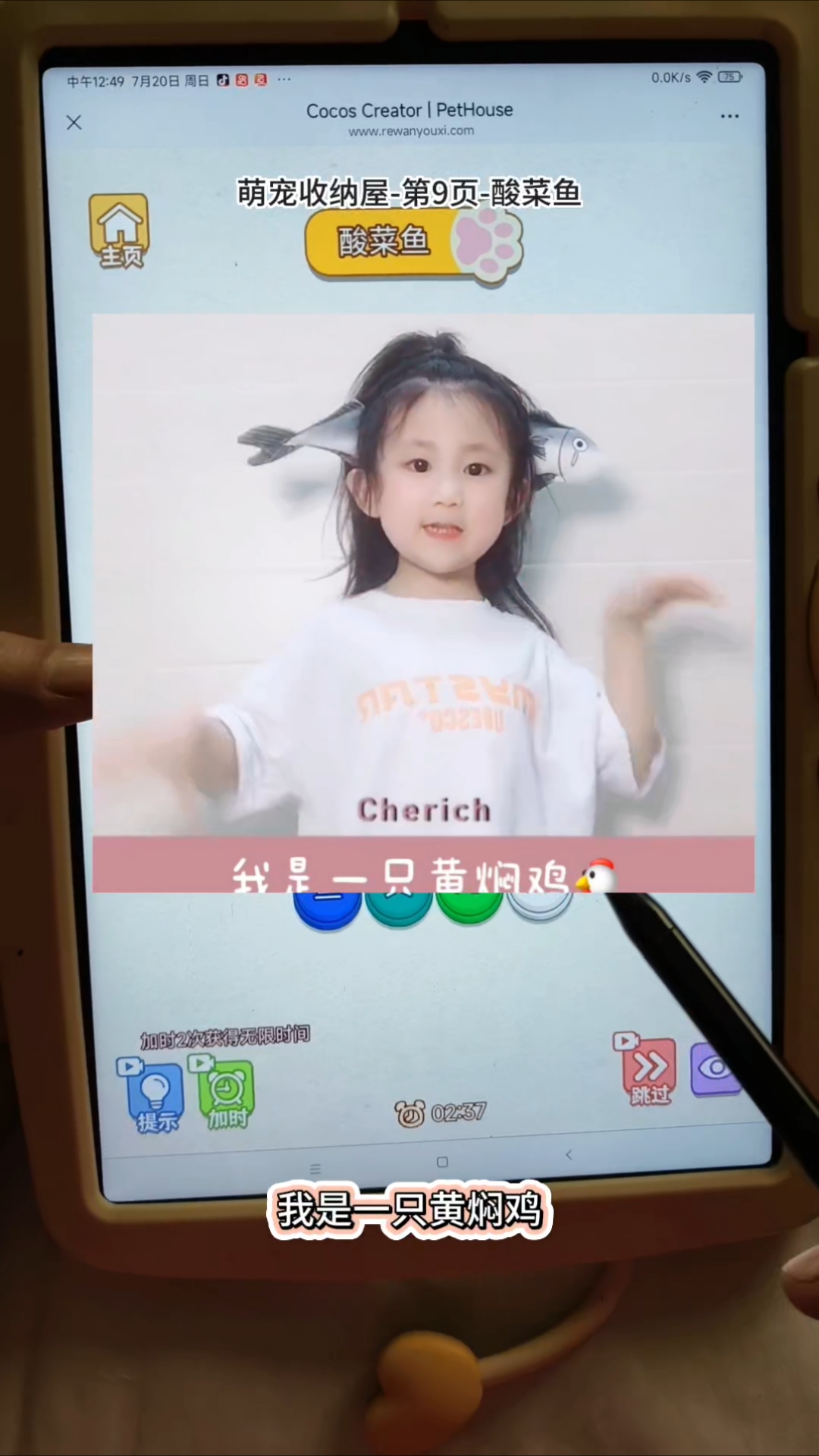 我是一条酸菜鱼