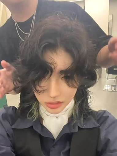 烫发豪赌成功!狼尾鲻鱼头搭配亚美卷 烫发推荐 亚美卷 亚裔风烫发 狼尾 狼尾鲻鱼头