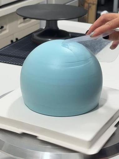 生日蛋糕 蛋糕 半圆蛋糕 视频同款左下角