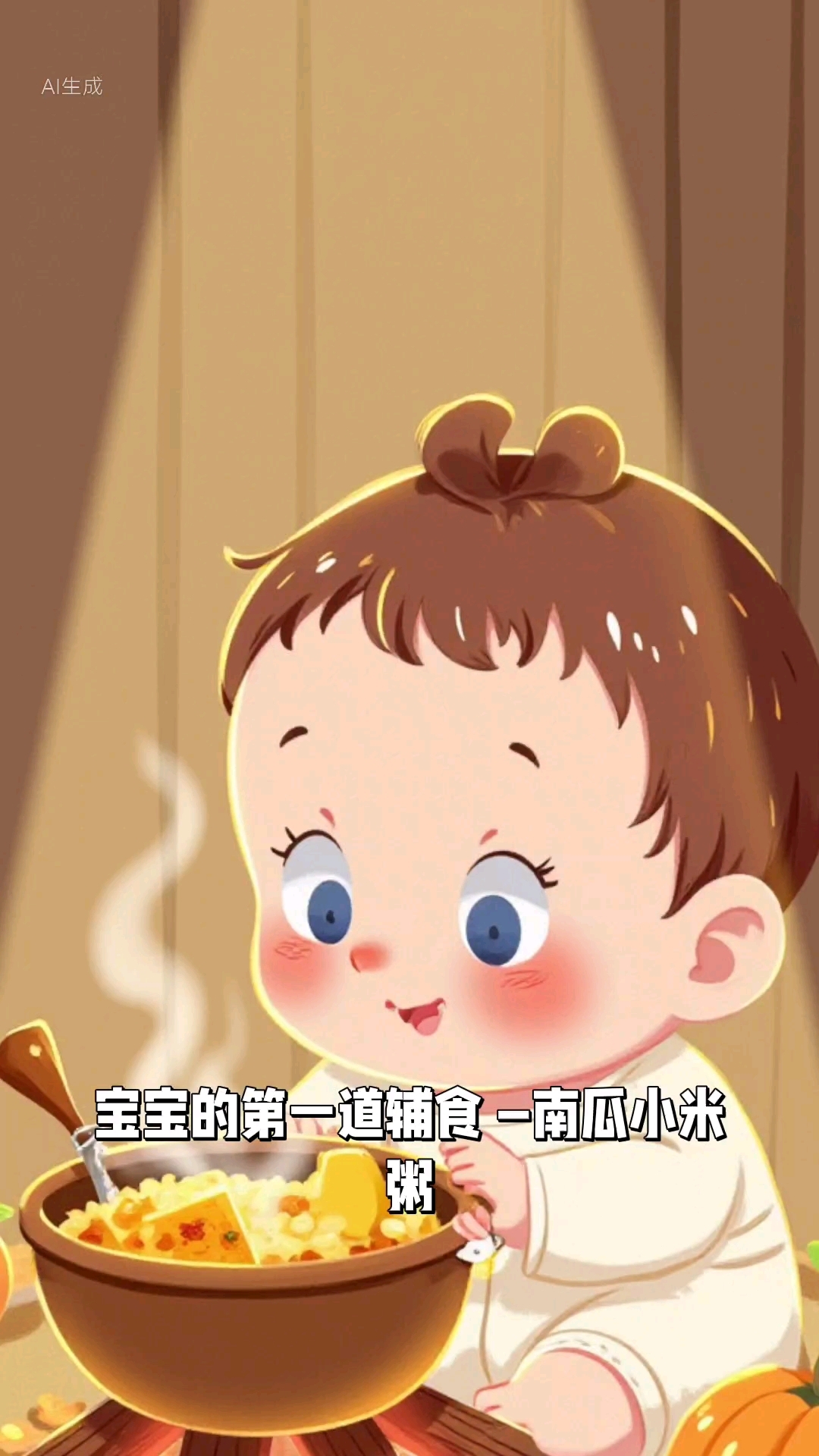 【宝宝辅食分享】-南瓜小米粥