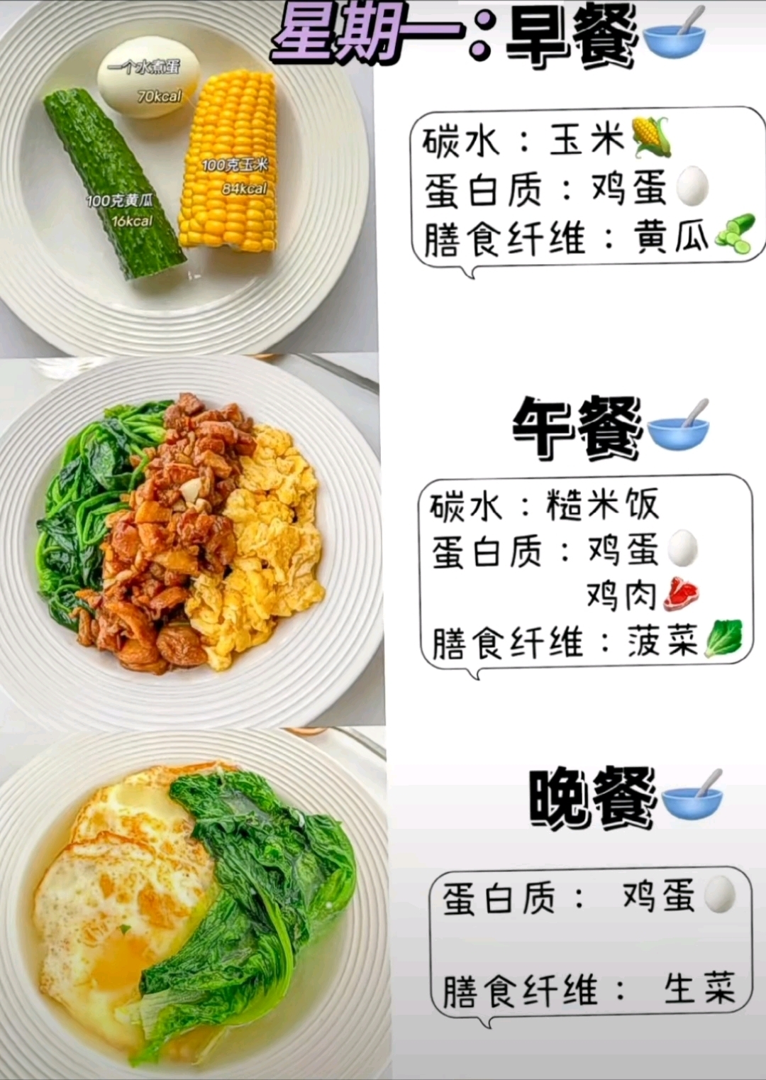 #一周健康食谱#吃出健康好未来#养生保健健康长寿