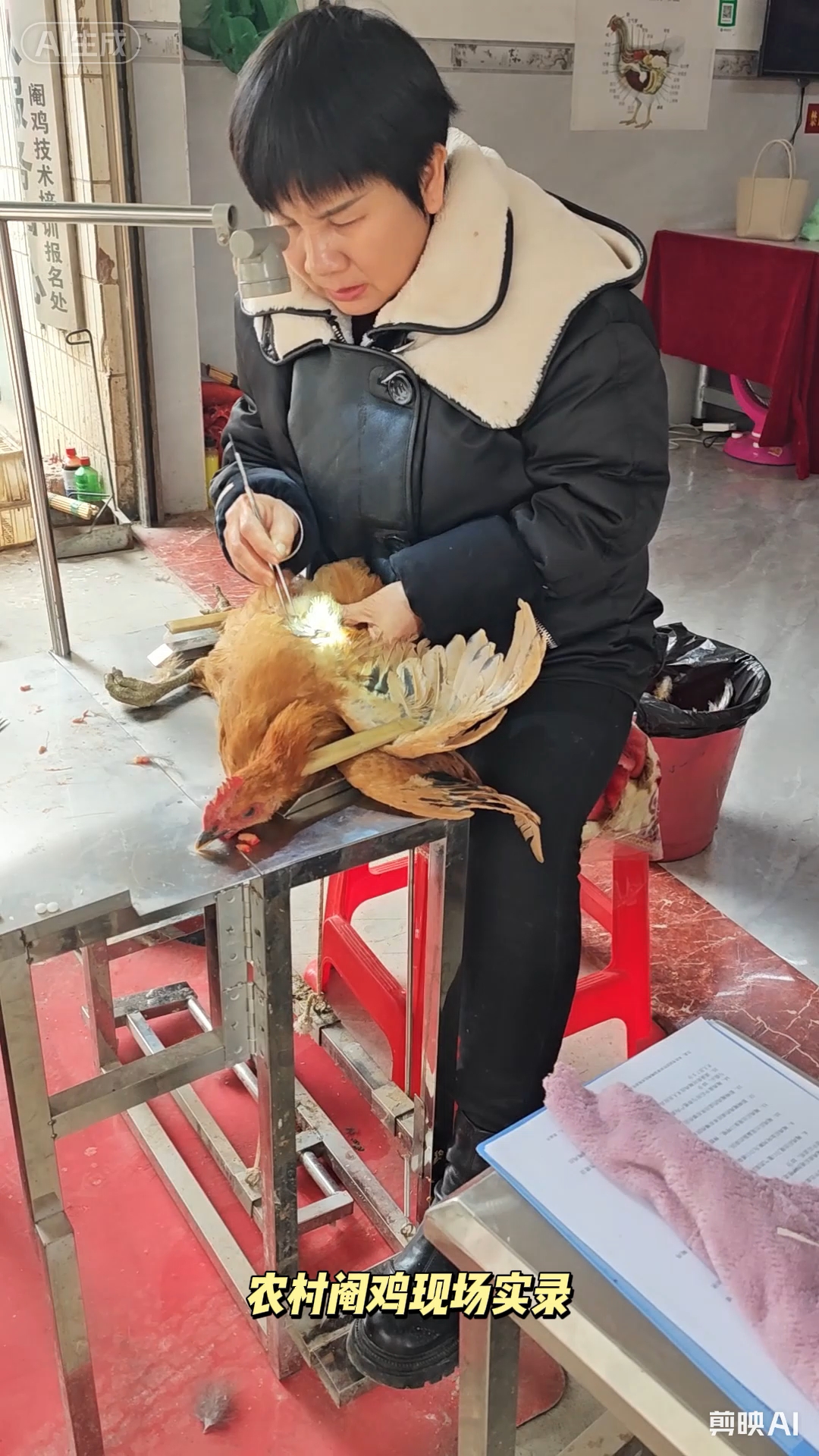 一把阉鸡刀,三餐烟火气
