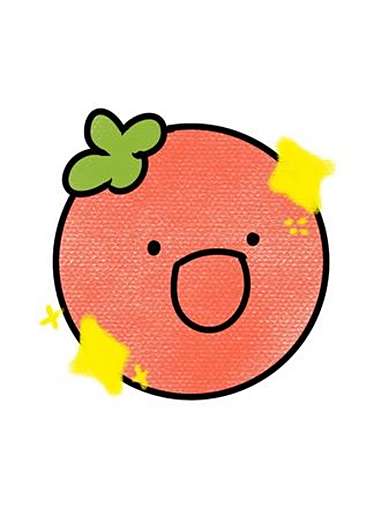 彩豆：“我是开心的西红柿～” 灵魂画手 画画 简笔画 表情包 手绘