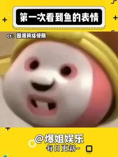 第一次看到鱼的表情 搞笑 娱乐评论大赏