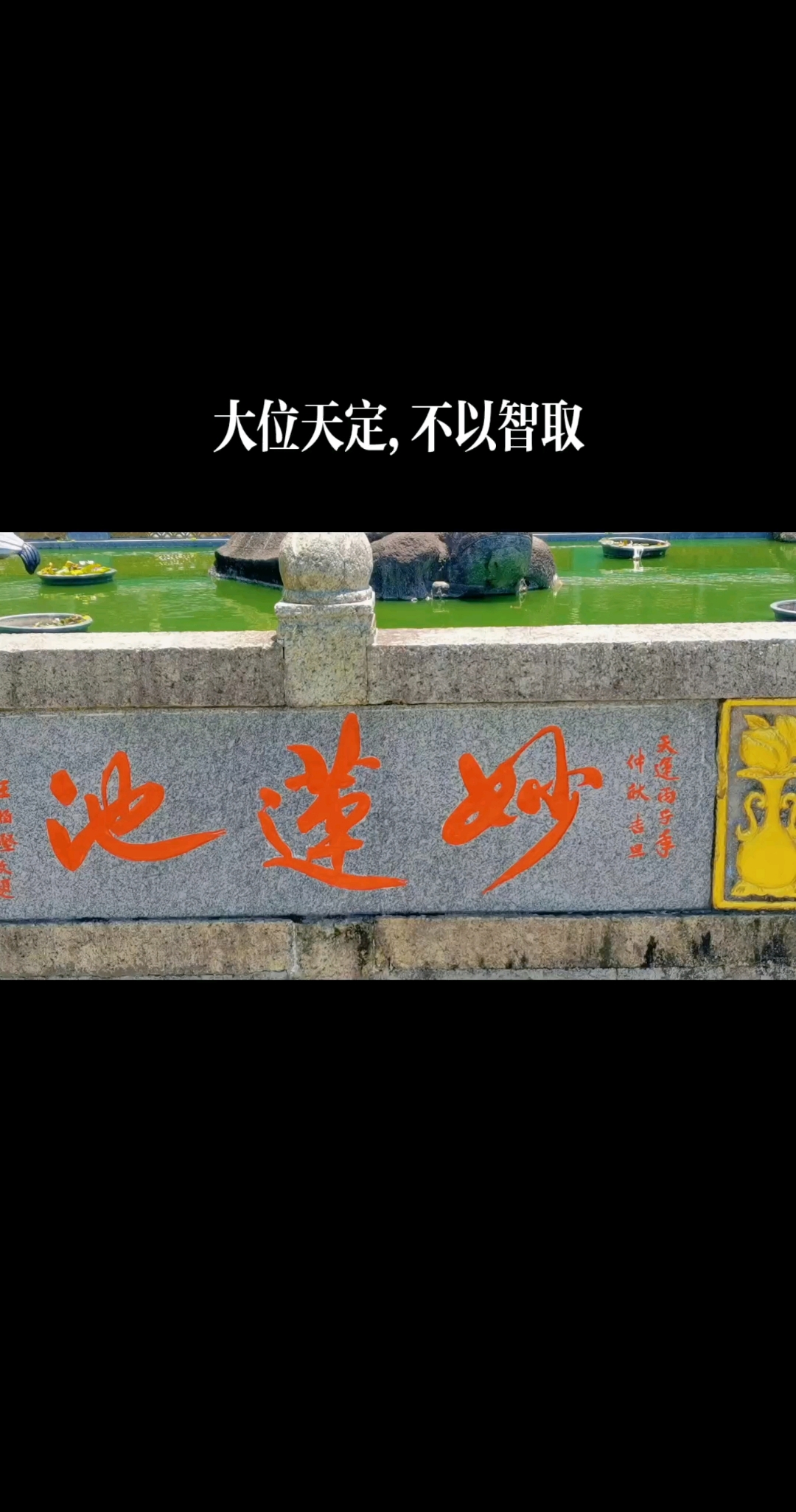 真仕强经典语录,大位天定不易以智取以。
