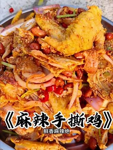 这么热的天没胃口怎么办?那就来一个鲜香麻辣,美味好吃的麻辣手撕鸡。大集小王 我的乡村生活 