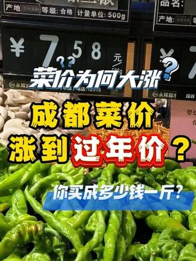 成都菜价涨到“过年价”了吗?成都菜价涨到“过年价”了?蔬菜价格为何大涨,何时才能降到正常水
