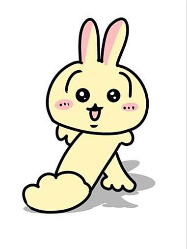 乌萨奇表情包来啦 画画 儿童绘画 可爱简笔画 描摹本 乌萨奇