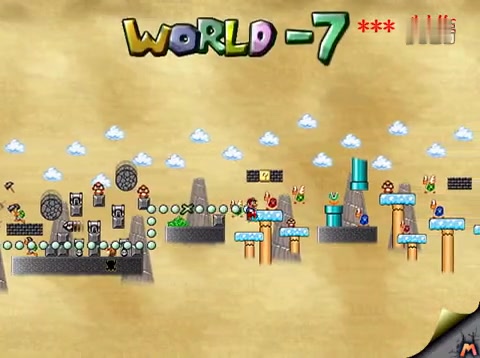 [图]mario forever minus world-7攻略