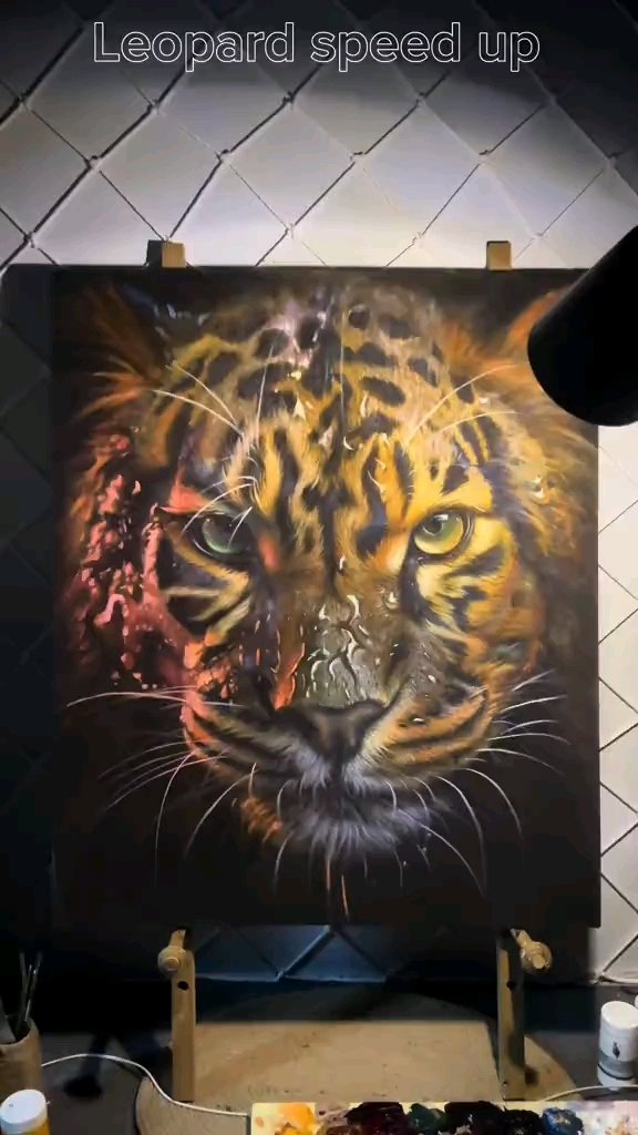 超写实动物画