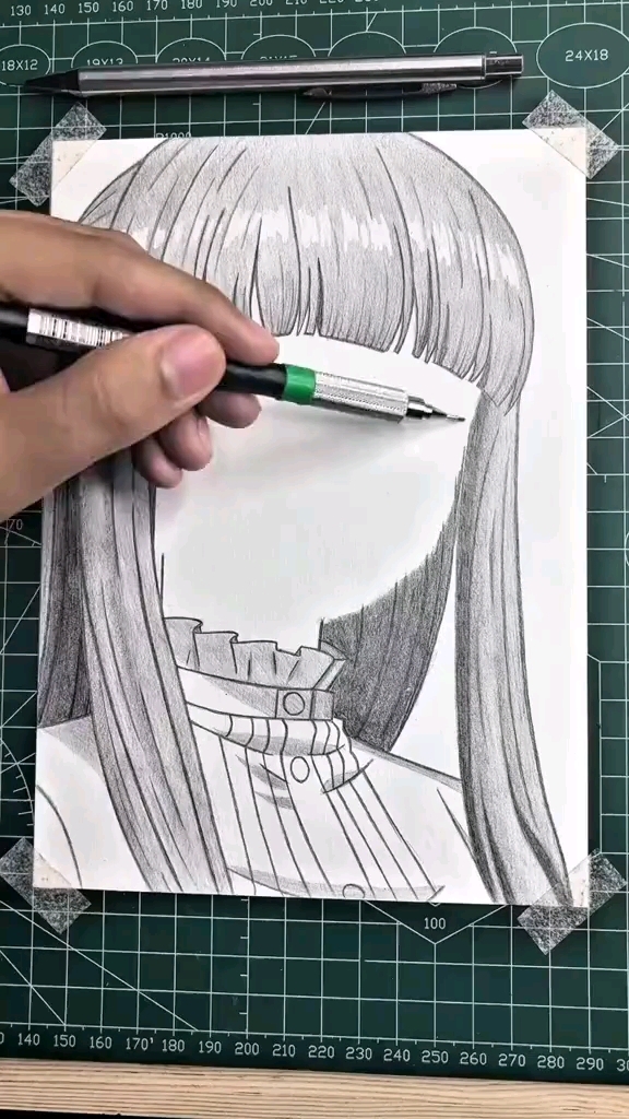 非常简单的动漫人物脸部绘画教程