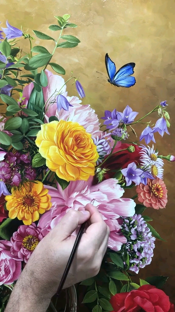 超写实静物油画