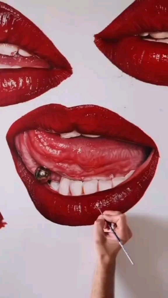 艺术家罗伯特·尤韦超写实油画