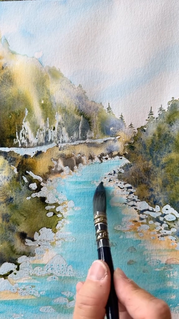 水彩风景画教程