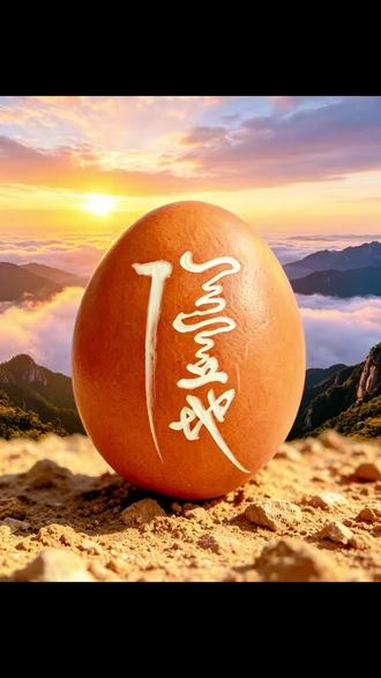 非遗蛋雕 蛋壳书字，风骨藏心，愿你我皆能顶天立地#鸡蛋雕刻 #蛋雕手工 #乡村手艺人作品
