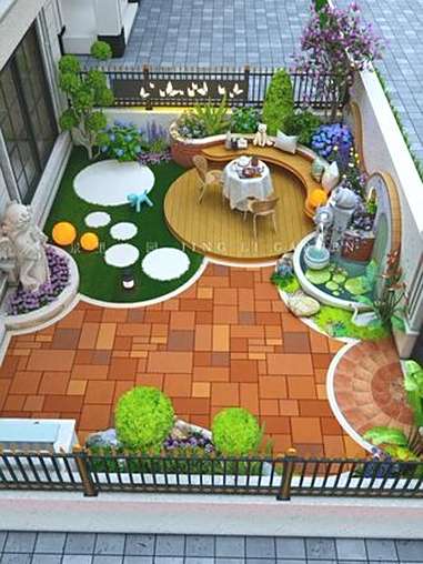 小院子就别再做假山鱼池了 花园 花园设计 庭院 庭院设计 景里花园景观设计