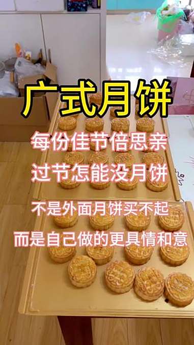 不是外面的月饼买不起,而是自己做的更具情和意 月饼 广式月饼 莲蓉蛋黄月饼 海氏s80风炉