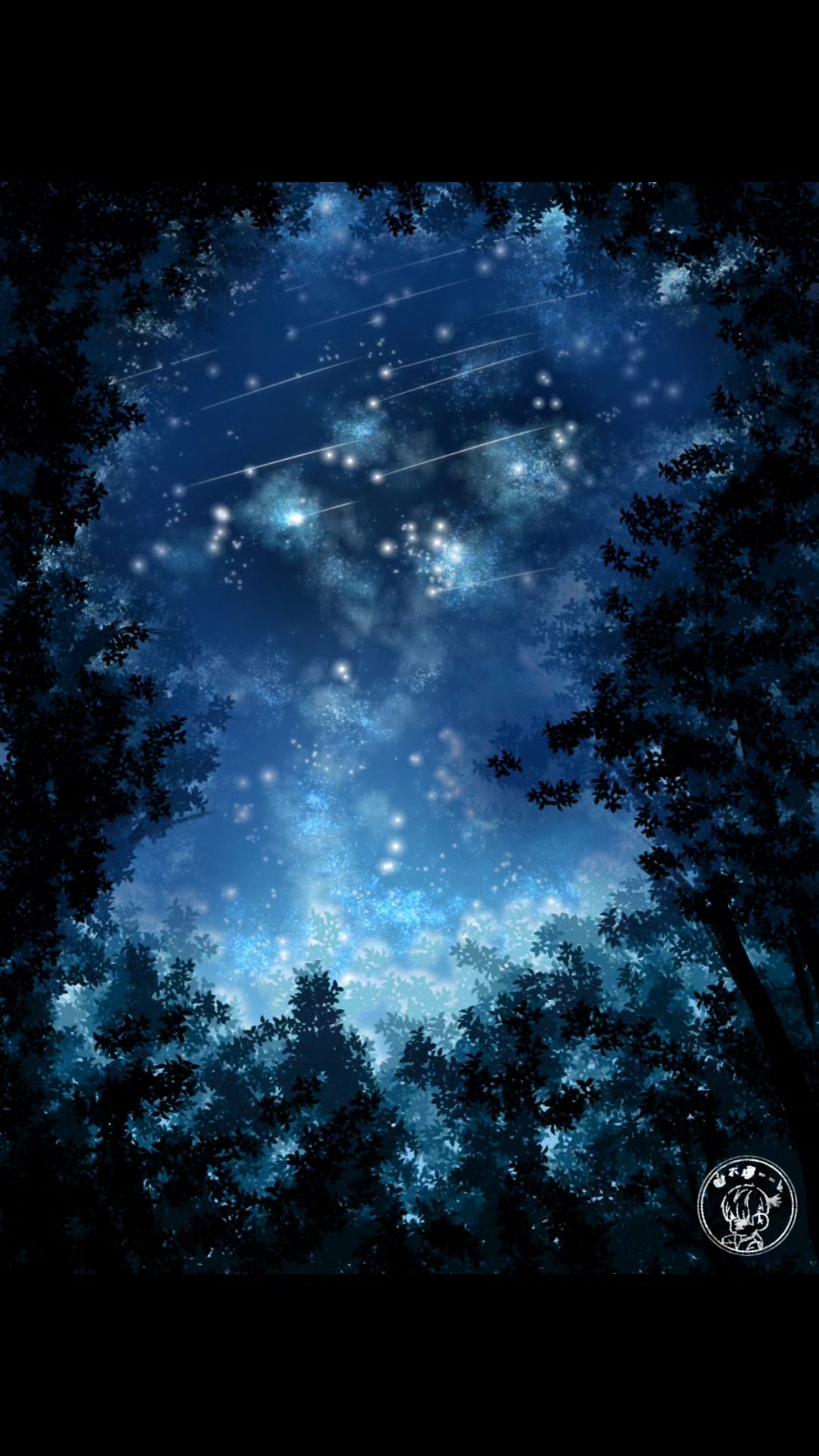 幽兰星空 ‖ 画世界pro绘画教程