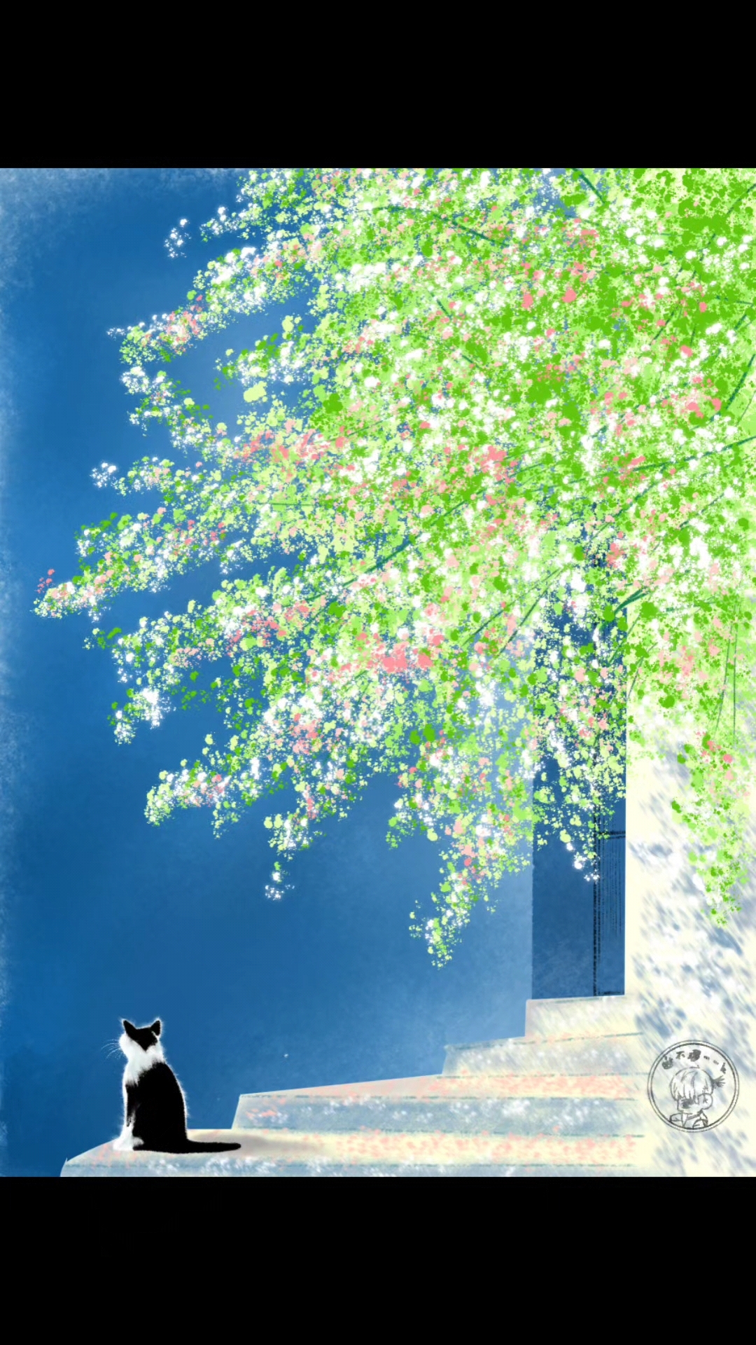 春日里的猫 ‖ 画世界pro绘画教程