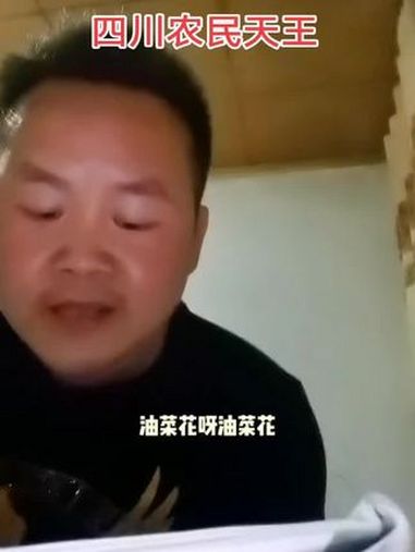 四川农民天王罗开全 崇州籍四川农民天罗开全原创歌曲《一起来欣赏美丽壮观的油菜花》歌曲发布 