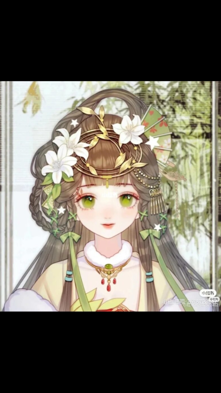 好看的绿色系动漫头像