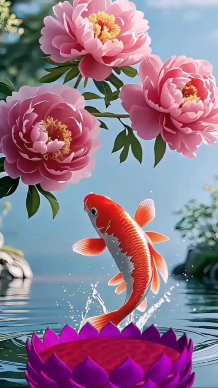 鲤鱼跳龙门