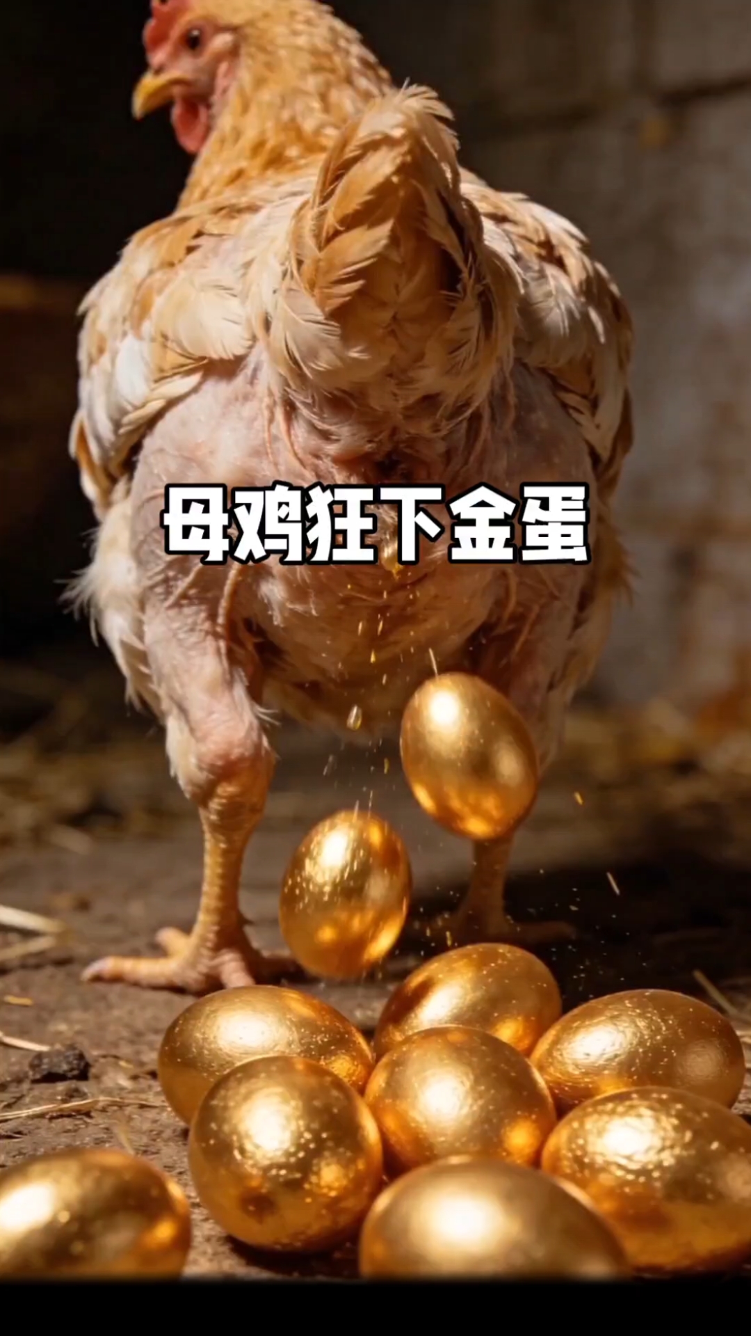 母鸡狂下金蛋