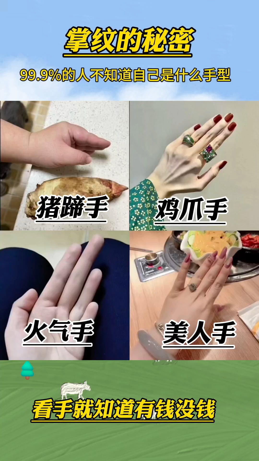让我看看你的手相,说不定能读出点有趣的事儿