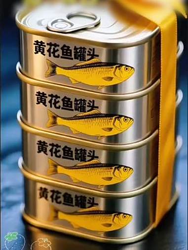 黄花鱼罐头 下酒菜