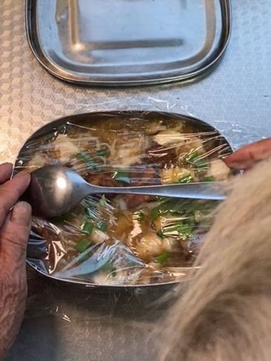今天吃敲肉羹 附上教程 分享家乡美食 带饭上班 奶奶做的饭菜 隔辈亲