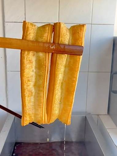 流水线油条，堪比油条大师的一样好 油条生产线 全自动油条机 油条机