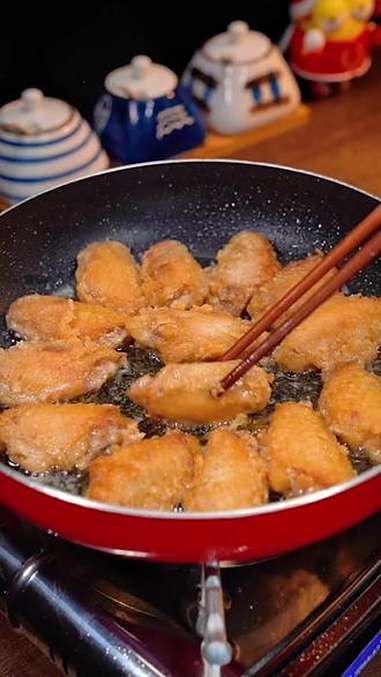 咸香入味金沙鸡中翅 咸蛋黄